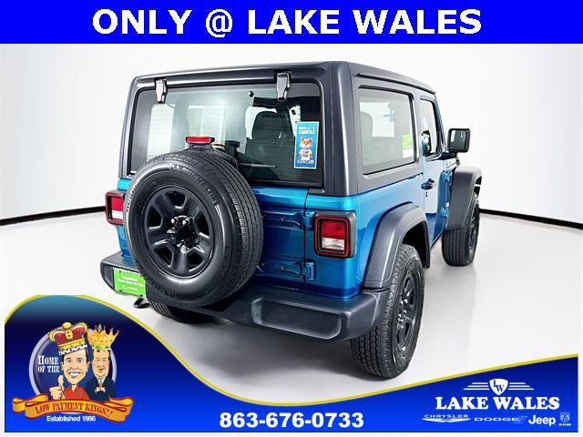 used 2020 Jeep Wrangler car, priced at $26,000