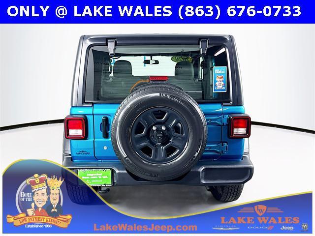 used 2020 Jeep Wrangler car, priced at $26,998