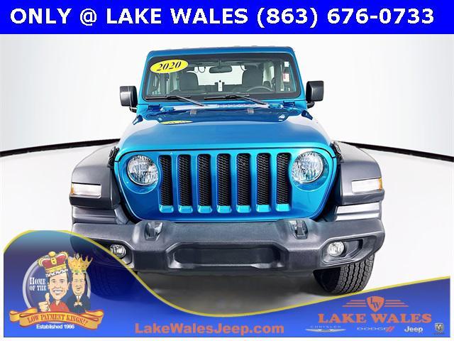 used 2020 Jeep Wrangler car, priced at $26,998