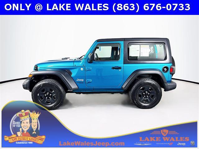 used 2020 Jeep Wrangler car, priced at $26,998