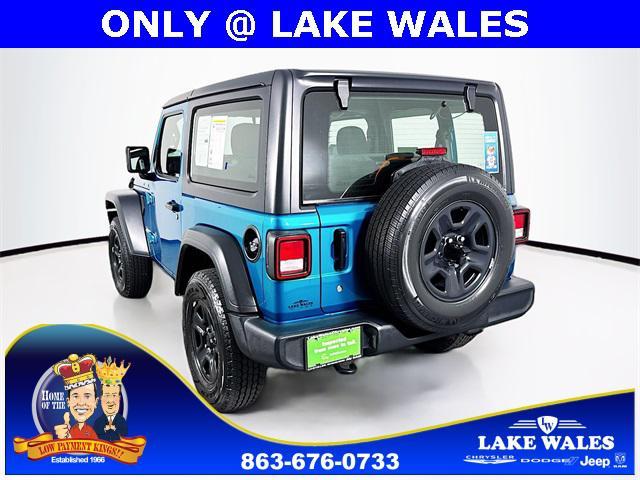 used 2020 Jeep Wrangler car, priced at $26,000