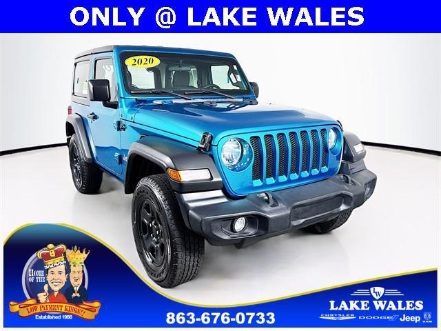used 2020 Jeep Wrangler car, priced at $26,000
