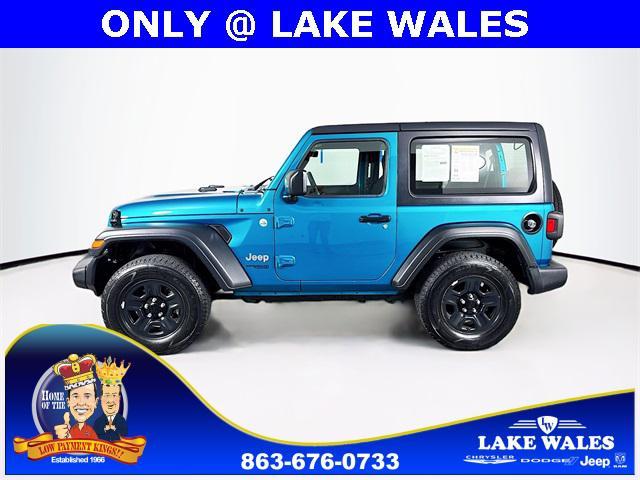 used 2020 Jeep Wrangler car, priced at $26,000