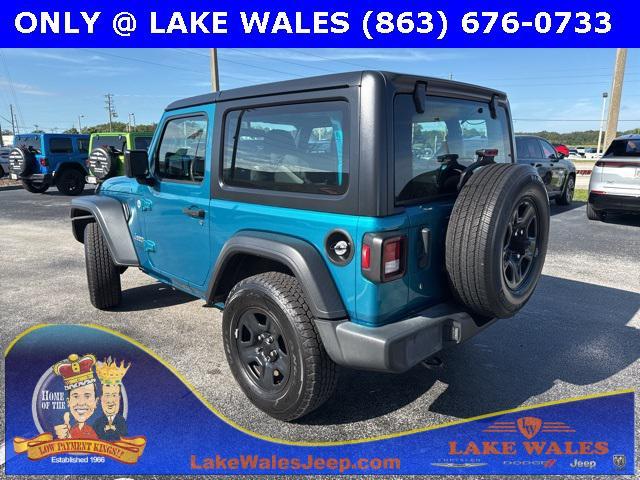 used 2020 Jeep Wrangler car, priced at $26,998