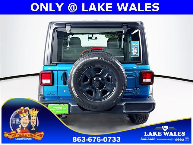 used 2020 Jeep Wrangler car, priced at $26,000
