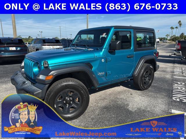 used 2020 Jeep Wrangler car, priced at $26,998
