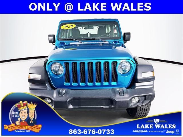 used 2020 Jeep Wrangler car, priced at $26,000