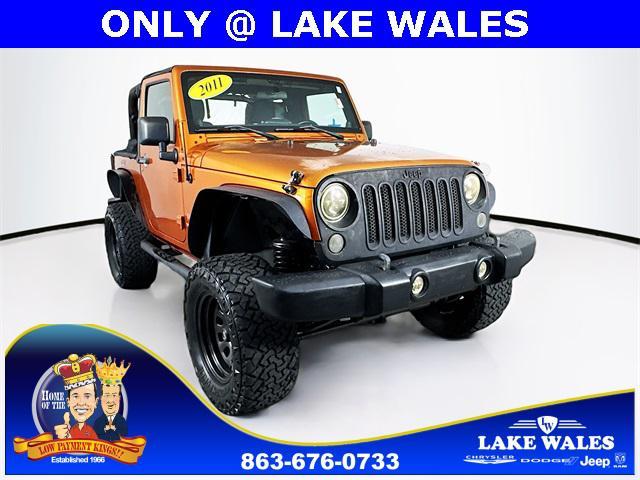 used 2011 Jeep Wrangler car, priced at $11,291
