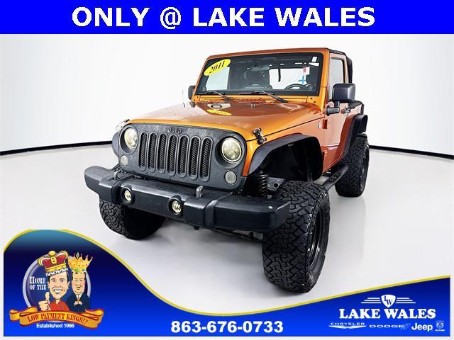 used 2011 Jeep Wrangler car, priced at $11,291