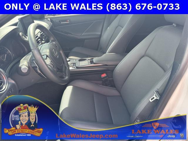 used 2025 Lexus IS 350 car, priced at $45,998