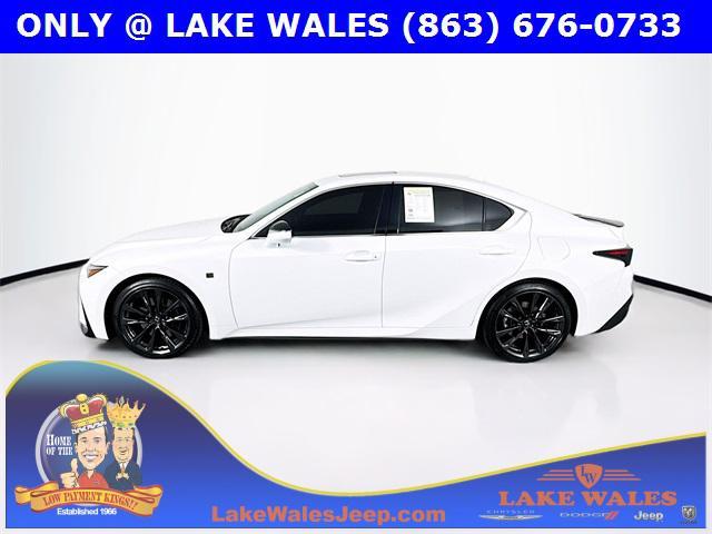 used 2025 Lexus IS 350 car, priced at $45,328