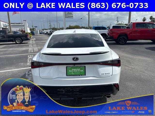 used 2025 Lexus IS 350 car, priced at $45,998