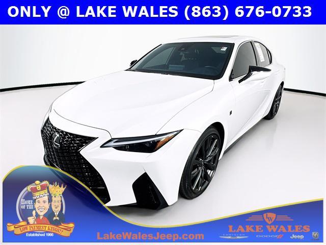 used 2025 Lexus IS 350 car, priced at $45,328