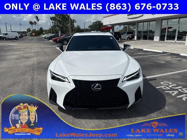 used 2025 Lexus IS 350 car, priced at $45,998