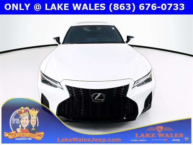 used 2025 Lexus IS 350 car, priced at $45,328