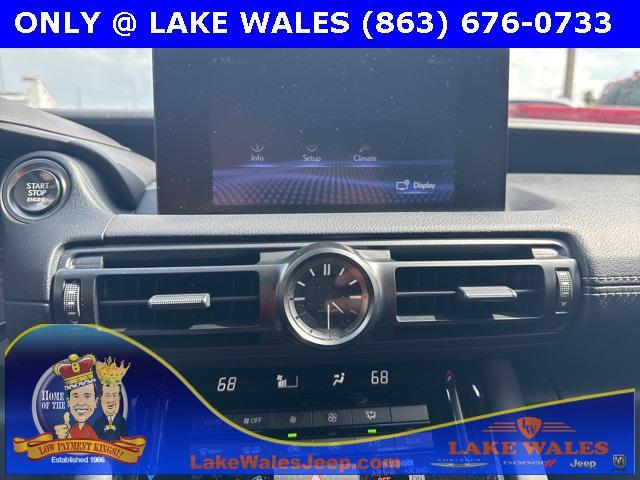 used 2025 Lexus IS 350 car, priced at $45,998