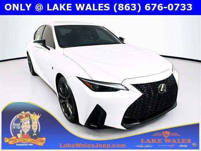 used 2025 Lexus IS 350 car, priced at $45,328