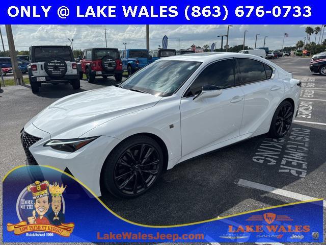 used 2025 Lexus IS 350 car, priced at $45,998