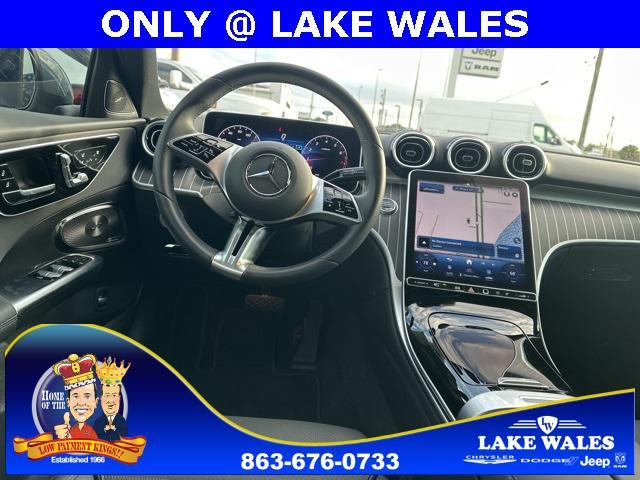 used 2024 Mercedes-Benz C-Class car, priced at $39,729