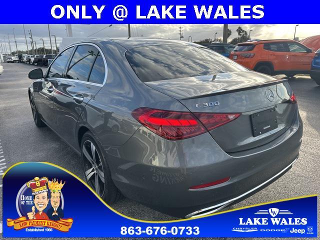 used 2024 Mercedes-Benz C-Class car, priced at $39,729