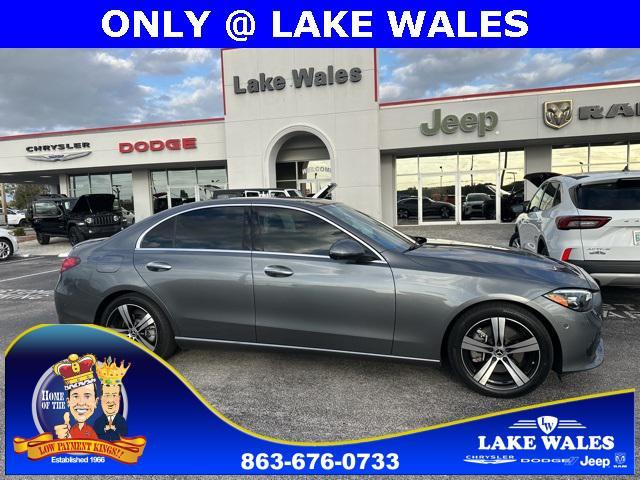 used 2024 Mercedes-Benz C-Class car, priced at $39,729