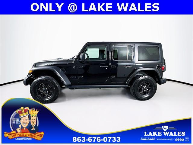 used 2024 Jeep Wrangler car, priced at $37,989
