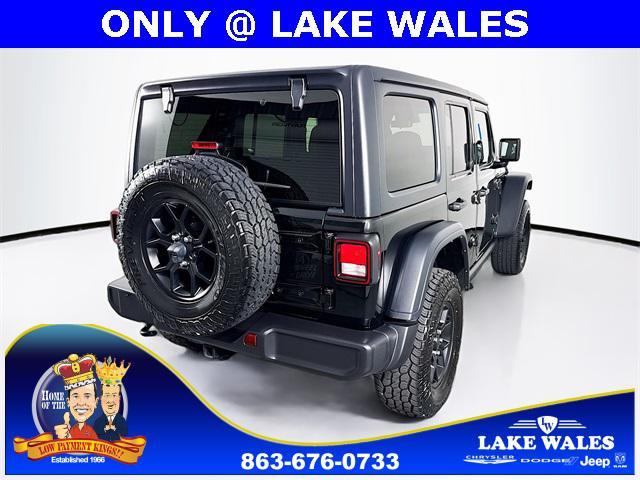 used 2024 Jeep Wrangler car, priced at $37,989