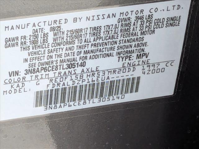 new 2026 Nissan Kicks car, priced at $25,195