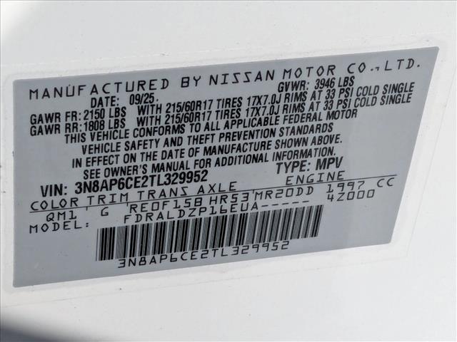 new 2026 Nissan Kicks car, priced at $24,920