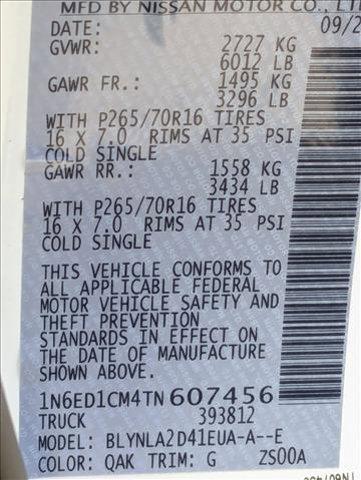 new 2026 Nissan Frontier car, priced at $34,611