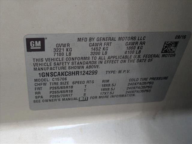 used 2017 Chevrolet Tahoe car, priced at $25,999