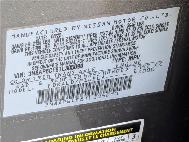 new 2026 Nissan Kicks car, priced at $25,695