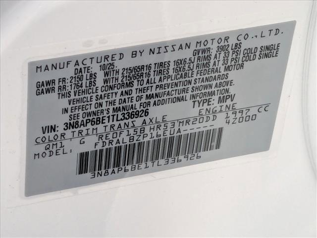 new 2026 Nissan Kicks car, priced at $24,455