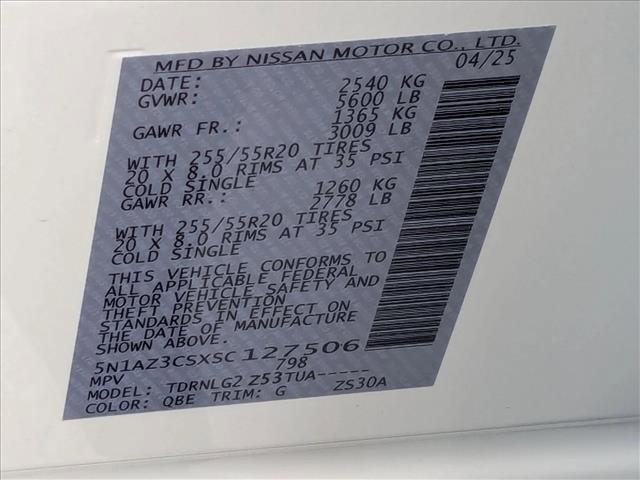 new 2025 Nissan Murano car, priced at $42,488