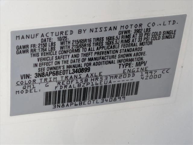 new 2026 Nissan Kicks car, priced at $24,455