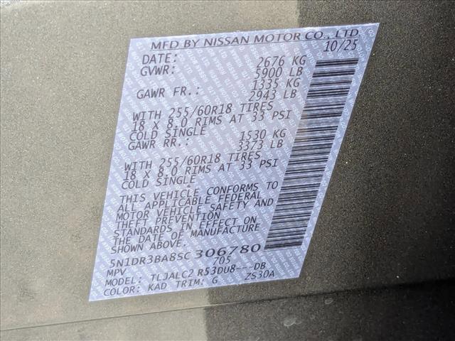 new 2025 Nissan Pathfinder car, priced at $34,757