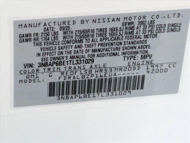 new 2026 Nissan Kicks car, priced at $24,455