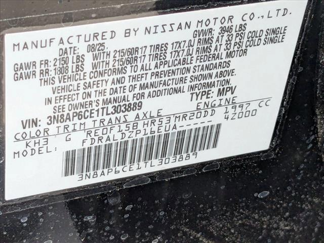 new 2026 Nissan Kicks car, priced at $25,695