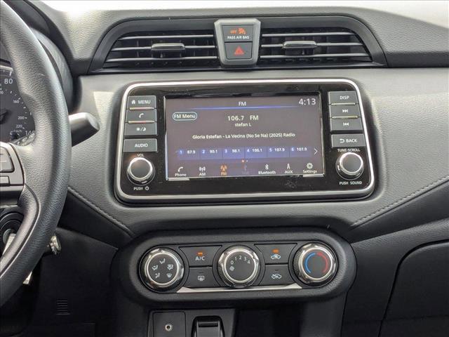 new 2025 Nissan Versa car, priced at $21,617