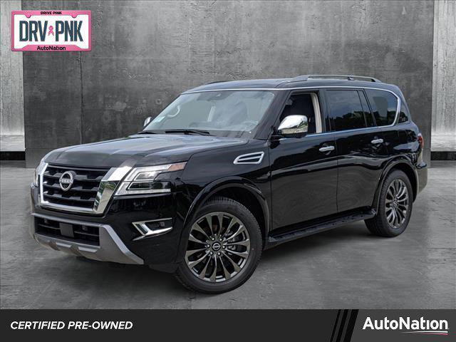 used 2023 Nissan Armada car, priced at $48,999