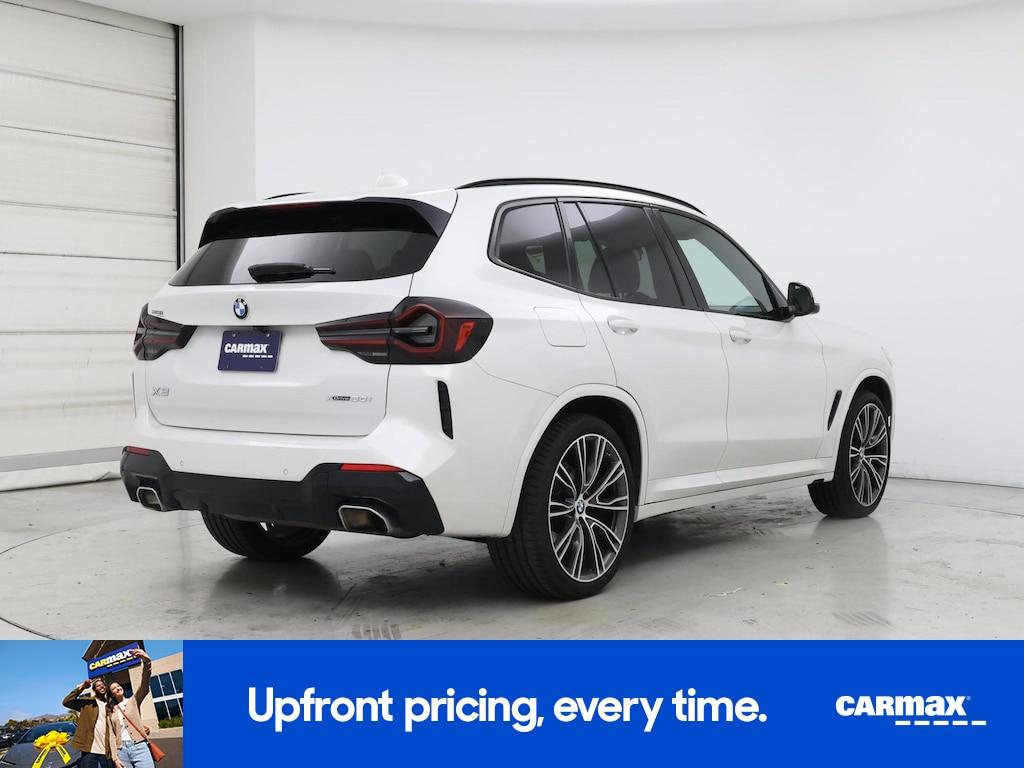 used 2022 BMW X3 car, priced at $38,998
