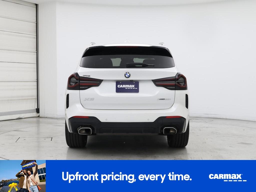 used 2022 BMW X3 car, priced at $38,998