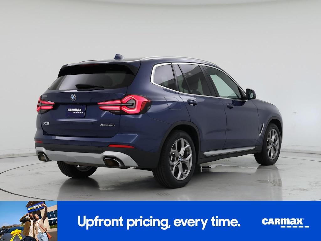 used 2022 BMW X3 car, priced at $32,998