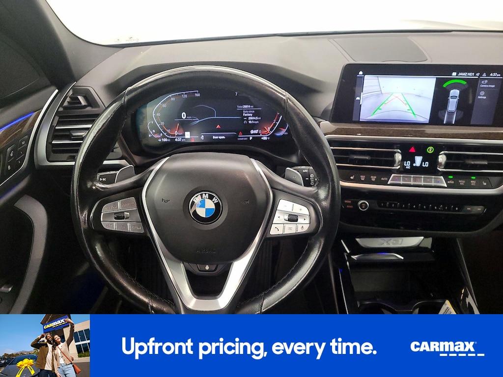 used 2022 BMW X3 car, priced at $32,998