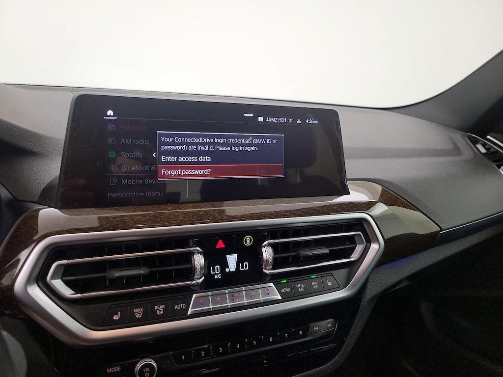 used 2022 BMW X3 car, priced at $32,998