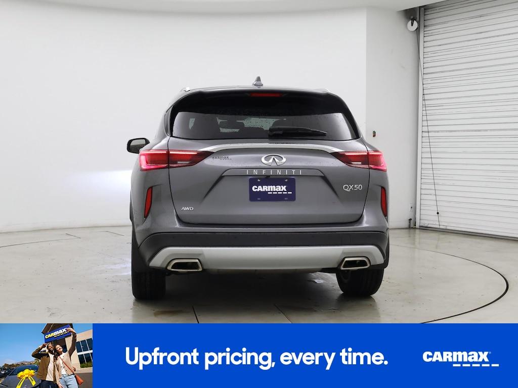 used 2022 INFINITI QX50 car, priced at $29,998