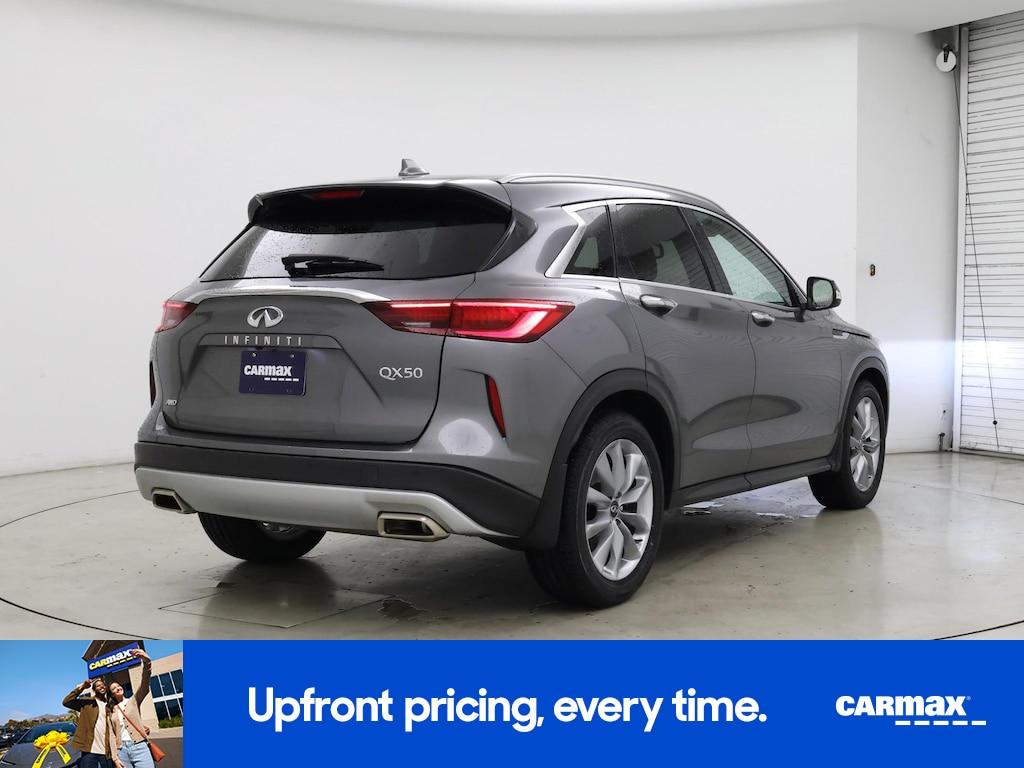 used 2022 INFINITI QX50 car, priced at $29,998