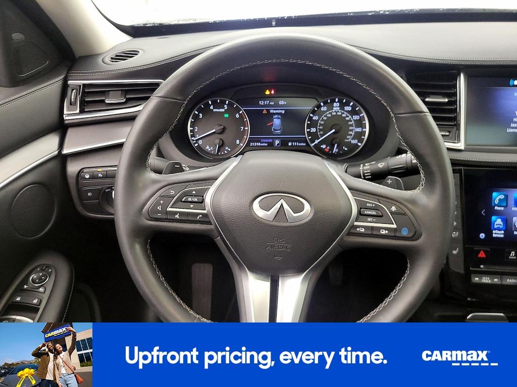 used 2022 INFINITI QX50 car, priced at $29,998
