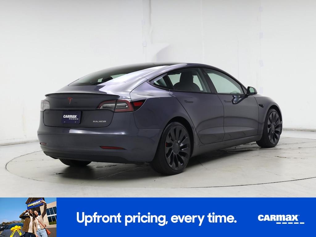 used 2022 Tesla Model 3 car, priced at $29,998
