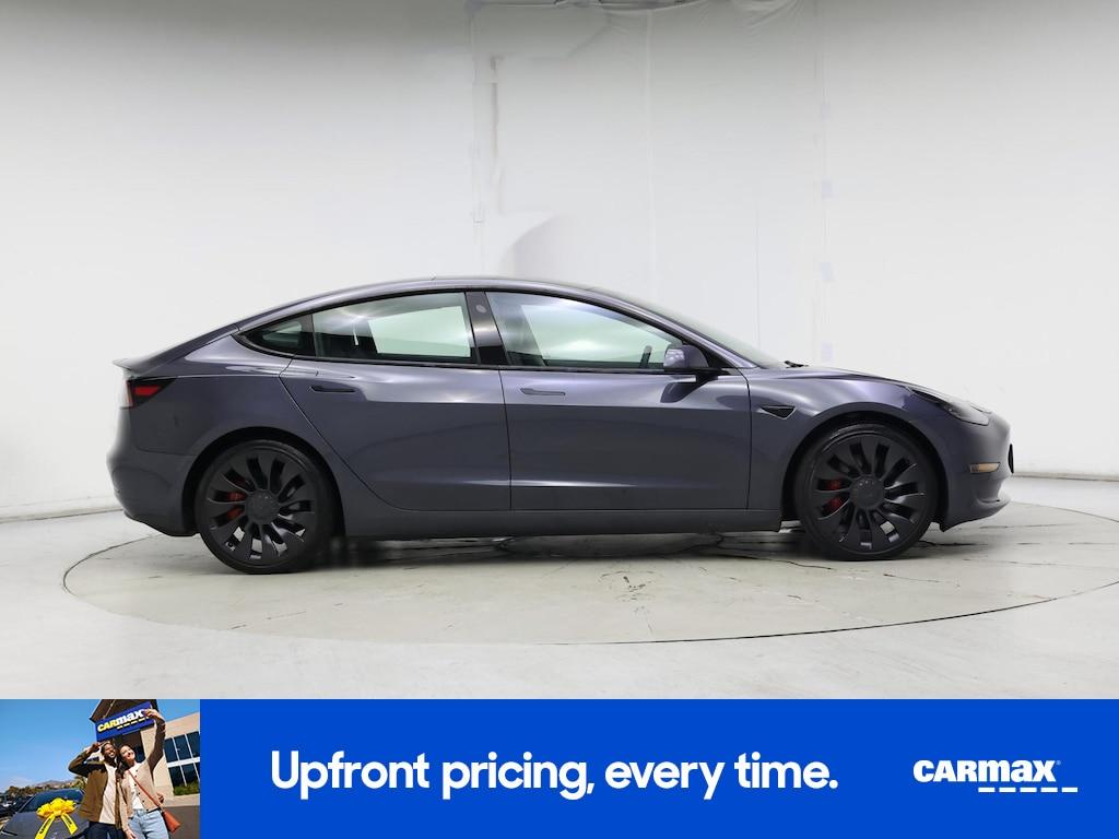 used 2022 Tesla Model 3 car, priced at $29,998
